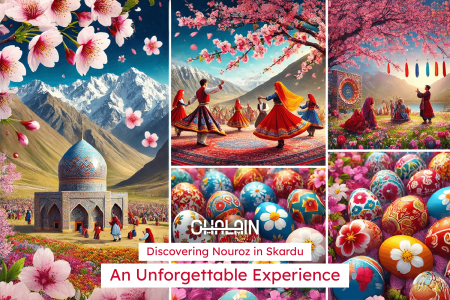 Skardu tourism, Skardu weather, Skardu hotels, Skardu to Gilgit road, Skardu airport, Skardu to Hunza, Skardu trekking, Skardu flights, Skardu resorts, Skardu travel packages, Nouroz Festival, Skardu Culture, Painted Eggs Fight, Nouroz Traditions, Spring Equinox, Cultural Celebrations, Traditional Foods, Skardu Festivals, Cultural Heritage, New Year Celebrations, Travel to Skardu, Chalain.pk Tours